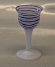 Kosta Boda Artist Collection. Skandinavisk farvet glas fra Sverige Ulrica 
Hydman-Vallien Kunstglas Vase 8.8 cm