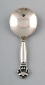 Georg Jensen "ACORN" compote spoon.
Designer: Johan Rohde.