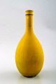 Gustavsberg, Sweden, "Studio hand" unique ceramic vase by Stig Lindberg, Swedish 
ceramist.