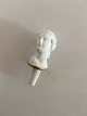 Royal Copenhagen Antique Stopper in Bisque with motif of Greek/Roman head 
1820-1850