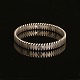 Hans Hansen, Denmark. Bangle, Sterlingsilver. C: 20,5cm. W: 41,5gr