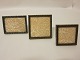 Photo frames, old with curved glass and in a good 
condition
The photo frames shown are only examples
Measure: 4,5cm x 6,5cm(left) - 5,5cm x 
5,5cm(centre) - 4cmx4cm(right)
We have a large choice of photo frames
Please contact us for further information