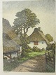 Print made by Heinrich Blunck (1891-1963) incl. 
frame 
"Parti fra Stolbro på Als", Sønderjylland
Frame: 33,5cm x 42,5cm
H. Blunck is born in Kiel.
Please look at our WEB-side for further items.