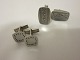 Cuff links, pewter jewellery, Design: Jørgen Jensen
Vintage cuff links
Stamped: Jørgen Jensen Denmark Pewter Handmade 
We have a large choice of pewter jewellery