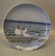 Klosterkælderen 
presents: 
B&G 
Porcelain B&G 
Unique signed 
Seagull plate 
Signed JL 
Johannes Larsen 
33.5 cm
