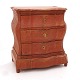 Aabenraa Antikvitetshandel presents: Rococo chest of drawers in original colors. Denmark circa 1760. H: 96cm. ...