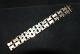 Block Bracelet 5 Rows 14 Karat Red & White Gold