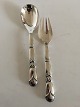 Georg Jensen Sterling Silver Ornamental Serving Set No. 57