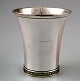 Silver beaker, 1940s.
