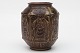 Roxy Klassik presents: Jais Nielsen / Den Kgl. PorcelænsfabrikColossal floor vase in stoneware with brown ...