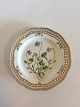 Royal Copenhagen Flora Danica Lunch plate with pierced border No 3554