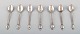 Evald Nielsen number 6, teaspoon in silver.
7 spoons in stock.