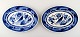 Peacock from Copenhagen faience / Aluminia.
Large oval platter in earthenware. 2 pcs. in stock.