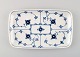 Bing & Grondahl, B&G blue fluted rectangular tray / dish.
