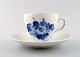 Blue Flower, braided, Cup and saucer, Royal Copenhagen.
Number 10/8261.