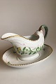 Royal Copenhagen Flora Danica Sauce Boat with attached underplate No 735/3556