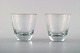 Tapio Wirkkala for Iittala. Finland 1960s.
2 vodka glass in clear art glass.