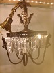 French Prisme 
chandelier with 
6 putty in 
bronze.
With ...