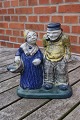 Michael Andersen pottery, Bornholm. Fisher wife 
and fisher man