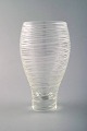 Iittala, Tapio Wirkkala art glass vase.