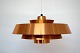 Jo Hammerborg for Fog & Mørup, Denmark. Pendant of copper, model Nova. 
Manufactured by Fog & Mørup in the 1960 s.