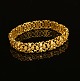 Evald Nielsen: Armband in 18kt Gold. Gestempelt. L: 19cm. G: 31,4gr