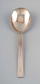 Bernadotte silver cutlery Georg Jensen. Large serving spoon.