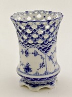 Royal Copenhagen blue fluted full lace vase 1/1016 sold