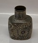 Aluminia Copenhagen Baca Faience RC Faience 870-3207 Aluminia Brown Vase  13.5 
cm Nils Thorson Baca 1972
