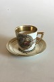 Royal Copenhagen Mythological Decoration with Cupid Mocca Cup