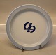 883 Tray 16 cm smooth Aktivbanken AB Logo B&G Blue tone - seashell tableware 
Hotel with LOGO