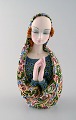 Teodoro Sebelin. Praying madonna. Art deco ceramic figure. Italy, 1930 s.
