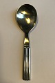 Georg Jensen Sterling Silver Large Servingspoon with steel Bernadotte No 97