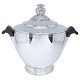 Antik Damgaard-Lauritsen presents: K. C. Hermann; A champagne cooler with lid in hallmarked silver