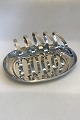 Danam Antik 
presents: 
Georg 
Jensen Sterling 
Silver Toast 
Rack and Tray 
No 1183