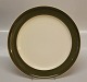 Timiana Aluminia Copenhagen Faience Green Magnus Stephensen 1958 2804 Plate 23.2 
cm