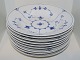 Blue Fluted (Blue Traditional)Large soup plate 24.5 cm.