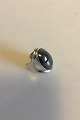 Bent Knudsen Sterling Silver Ring with Hematite No 19