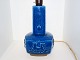 Royal Copenhagen art pottery
Table lamp with blue glaze