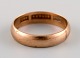 Danish 14K art deco gold ring.
