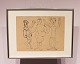 Tegning med menneskemotiv ukendt signatur fra 27/9-1972.
5000m2 udstilling.