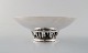 Georg Jensen compote in hammered sterling silver, model number 641B.
