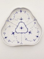 Royal Copenhagen blue fluted triangular dish sold