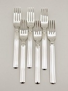 Hans Hansen sterling silver fork arve silver no. 18