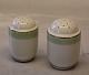 Broager #1236 Royal Copenhagen 9758-1236 Saltshaker 6,5 cm and 9760-1236 Pepper 
6 cm