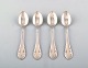 Cohr, set of 4 coffee spoons in silver (830). 1933.
