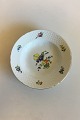 Bing & Grondahl Saxon Flower, White Deep Dessert Plate No 23