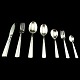 Antik 
Damgaard-
Lauritsen 
presents: 
O. V. 
Mogensen, Jens 
H. Quistgaard; 
Champagne 
silver cutlery 
complete for 12 
...