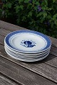 Trankebar Danish faience porcelain, cake plates 
about 17.5cm