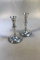 Svend Toxværd Danish Silver Candlesticks (2)